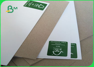 High Printing Gloss 200gsm Solid White Coated Board Recyclable Custom Size