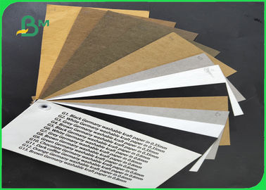 0.55mm 0.3mm 0.7mm Washable Kraft Paper Colorful And Smoothness In Rolls