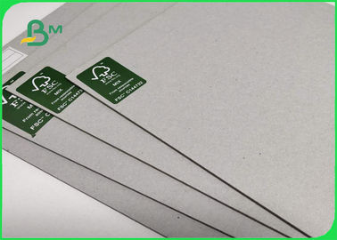 0.45mm - 4mm Eco - Friendly Grey Chipboard For Gift Boxes FSC Certified