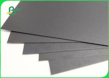 SGS FDA Certified 350gsm 400gsm Black Cardboard For Notebook Covers