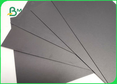 SGS FDA Certified 350gsm 400gsm Black Cardboard For Notebook Covers