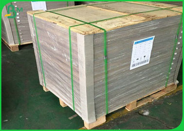 ISO Excellent Stiffness Grey Chipboard 70*100cm 600gsm 800gsm Black Board For Packaging Boxes