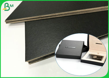ISO Excellent Stiffness Grey Chipboard 70*100cm 600gsm 800gsm Black Board For Packaging Boxes