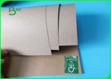 Tear Resistant And Good Stiffness 126g - 450g Brown Kraft Paper In Roll