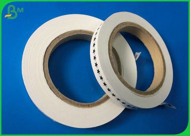 13.5MM 14MM Stripe Printable White Straw Paper roll Material For Making Straws