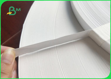 15mm FAD Approved Biodegradable Plain White Paper Straws For Drinking