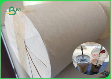 120gsm Inner Food Grade White Straw Paper Width 15MM For Making Paper Straws