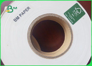 Naturally Degradable And Recyclable 60g White Straw Paper For Outer Printing
