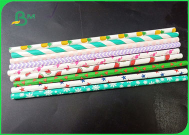 60gsm Printing Color 100% Kraft Paper Straw Paper Food Grade For Straw