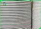 100% Compostable Disposable 60gsm Striped Straw Paper For Bars
