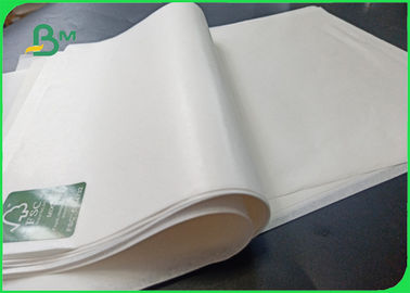 29gsm Food Grade Paper Roll / Water And Oil Proof White Kraft Paper For Fast Food Packaging