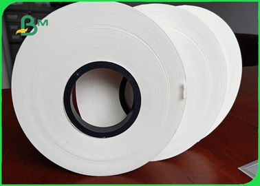 Width 14mm White Kraft Liner Straw Bottom Paper For Drinking Juice