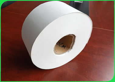 Width 14mm White Kraft Liner Straw Bottom Paper For Drinking Juice