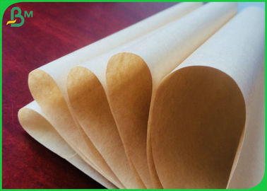 Greaseproof Food Grade Brown Kraft Paper With PE Coated For Making Paperbags