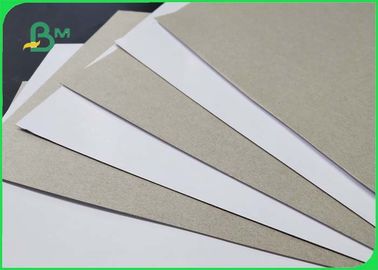 Smoothness And Soft Coated White Board With Grey Back FSC Approved Different Thickness