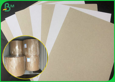 250GSM 300GSM Coated Duplex Board / Clay Coated One Side Paper Roll For Making Moon Cake Box