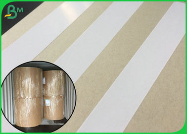 250GSM 300GSM Coated Duplex Board / Clay Coated One Side Paper Roll For Making Moon Cake Box