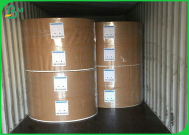 Virgin Wood Pulp 40gsm 50gsm 60gsm+10g PE Coated Paper Roll For Food Packages