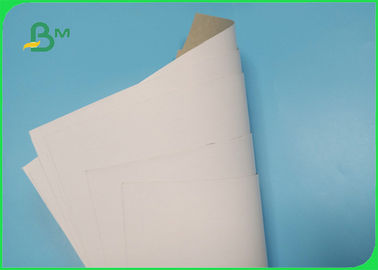 FSC Approved Coated Duplex Board 100% Waste Paper Pulp Weight 350g Couche White Back Gray Paper