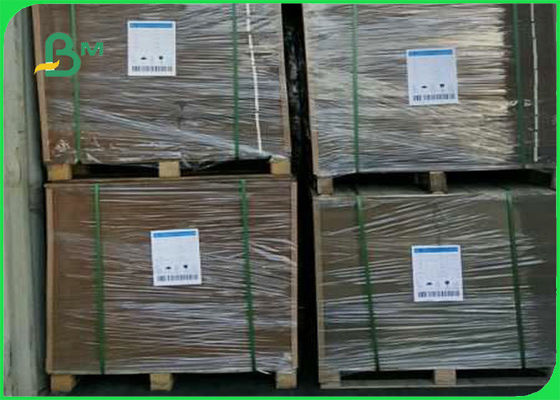 ISO Approved Coated Duplex Board 100% Waste Paper Pulp Weight 350g Couche White Back Gray Paper