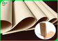 Eco - Friendly Recycled Pulp 70gsm 80gsm Brown Kraft Liner Paper For Grocery Bags