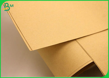 SGS Approved 70GSM 80GSM Brown Kraft Liner Paper For Making Shopping Bags