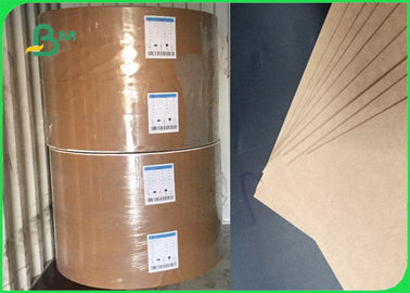 70% Recycle Pulp & 30% Wood Pulp Good Stiffness Kraft Paper 126gsm - 450gsm