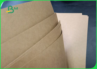 70% Recycle Pulp & 30% Wood Pulp Good Stiffness Kraft Paper 126gsm - 450gsm