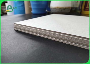 ISO Certificed Grey Chipboard / Eco - friendly Recycled Paper Grade AAA AA For Storage Box