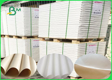 Non - toxic White And Brown Polythene Paper With Pure Wood Pulp 50 ~ 1000mm