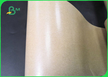 160 - 300gsm Single PE Coated Kraft Paper 100% Virgin Pulp For Fast Food