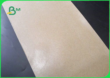 160 - 300gsm Single PE Coated Kraft Paper 100% Virgin Pulp For Fast Food