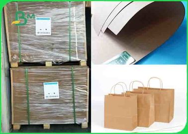 80GSM -300GSM Environmentally Friendly Tear Resistant Brown Kraft Paper In Roll