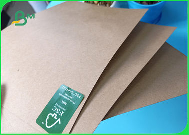 80GSM -300GSM Environmentally Friendly Tear Resistant Brown Kraft Paper In Roll