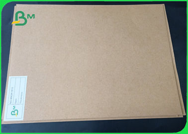 350gsm Tear Resistant 100% Wood Pulp Brown Kraft Liner Paper For Package