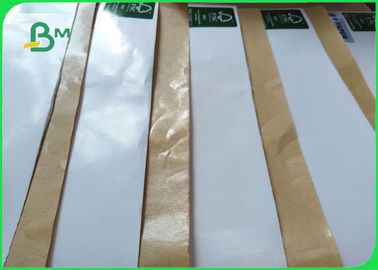 Food Grade 180gsm + 15gr PE Coated White Kraft Paper Coils