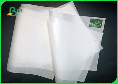29gsm Oil Resistant PE Coated White Kraft Paper Coils For Fast Food Packing