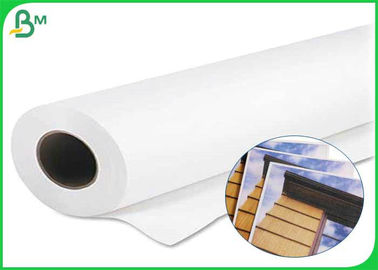 36'' x 50m 80gsm 100gsm 120gsm White Matte Coated Paper For Ink Printing