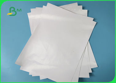 Food Grade PE Coated 50GSM Craft Paper White &amp; Brown No Harm To People