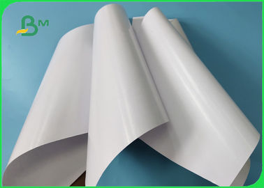 Food Grade PE Coated 50GSM Craft Paper White &amp; Brown No Harm To People