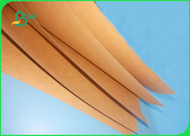 FDA Approved 100% Wood Pulp 40gsm - 80gsm Brown Kraft Liner Paper For Packing