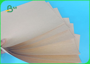 FDA Approved 100% Wood Pulp 40gsm - 80gsm Brown Kraft Liner Paper For Packing