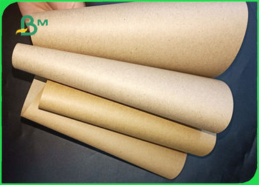 70 / 80 Gsm Moisture - Proof Good Printing Sack Kraft Brown Paper For Bags