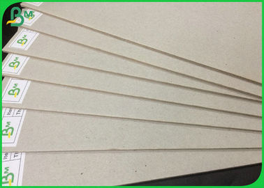 High Stiffiness 1.35MM 2MM Grade AAA Anti- Curl Grey Cardboard For Gift Box Making