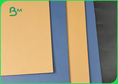 SGS Approved Colorful Laminated Grey Board Grade AAA / AA With 1MM 1.28MM 2MM 3.2MM