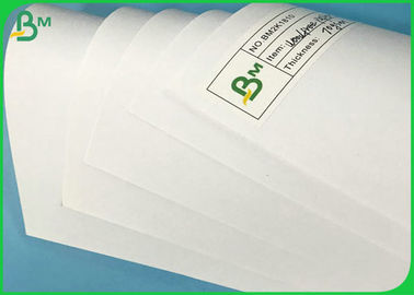 Uncoated Woodfree Paper , 45gram To 80 Gram Offset Printing Paper Newspaper Sheet