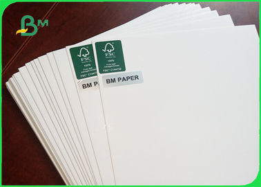 1.5 / 1.35mm Ivory Board Paper Hight Thickness Glossy Smoothness White Cardboard For Packing