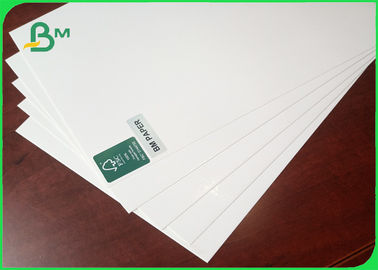 1.5 / 1.35mm Ivory Board Paper Hight Thickness Glossy Smoothness White Cardboard For Packing