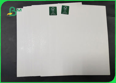 FSC &amp; ISO High Thickness Ivory Board Paper C1S White Cardboard 1.35MM 1.5MM For Making Name Card