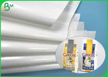 Virgin Pulp 40gsm+10gsm Food Grade One Side PE Coated Paper For Sugar Bags